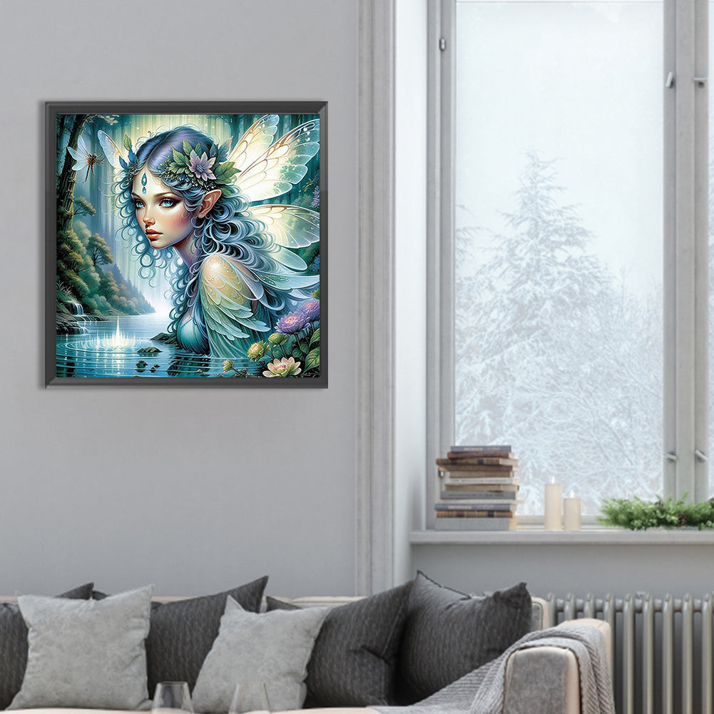 Angel Woman - Full Round Drill Diamond Painting 30*30CM