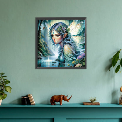 Angel Woman - Full Round Drill Diamond Painting 30*30CM