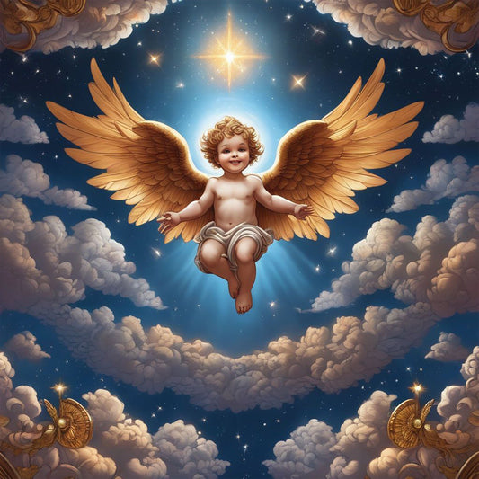 Angel Baby - Full Round Drill Diamond Painting 30*30CM