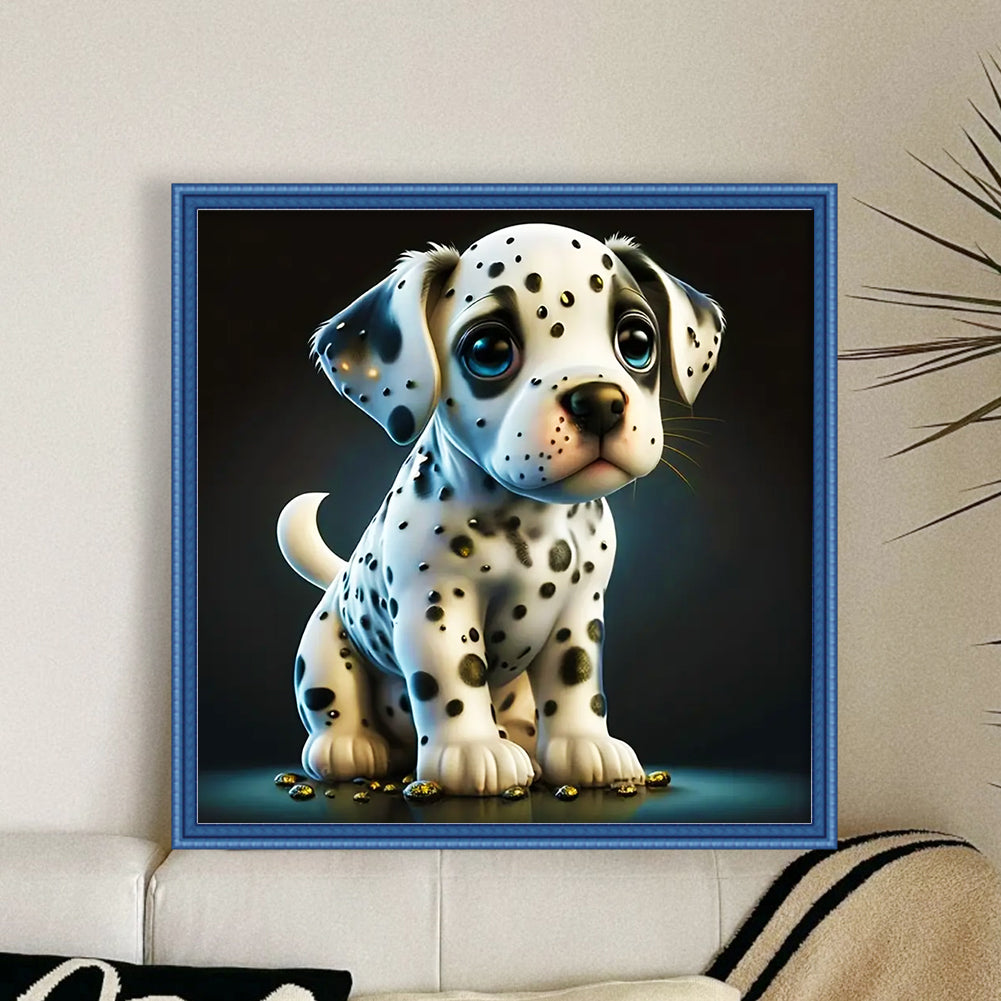 Dalmatian - 11CT Stamped Cross Stitch 40*40CM