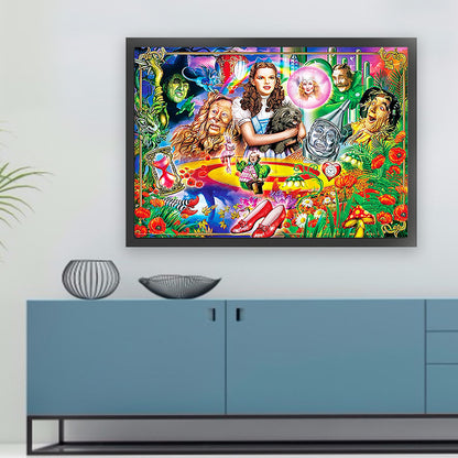 The Wizard Of Oz - 11CT Stamped Cross Stitch 70*55CM