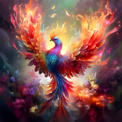 Phoenix - Full Round Drill Diamond Painting 30*30CM