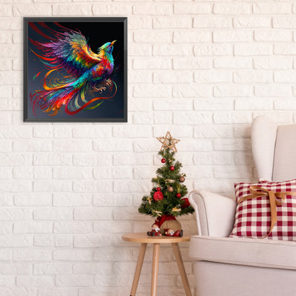Phoenix Takes Off - Full Round Drill Diamond Painting 30*30CM
