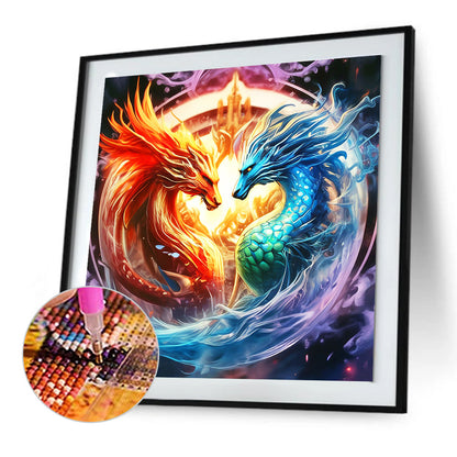 Ssangyong - Full Round Drill Diamond Painting 30*30CM