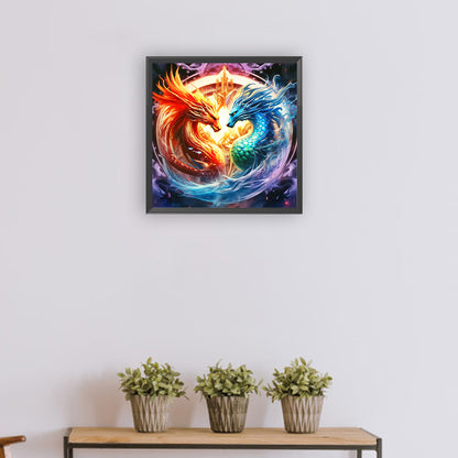 Ssangyong - Full Round Drill Diamond Painting 30*30CM