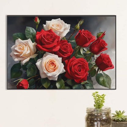 Roses - Full Square Drill Diamond Painting 60*40CM