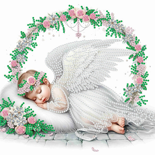 Angel Child - Special Shaped Drill Diamond Painting 30*30CM