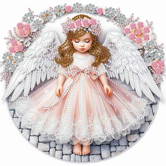 Angel Child - Special Shaped Drill Diamond Painting 30*30CM