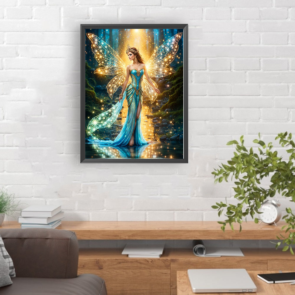 Elf Queen - Full Round Drill Diamond Painting 30*40CM
