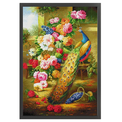 Wealth And Prosperity(2) - 14CT Stamped Cross Stitch 66*95CM