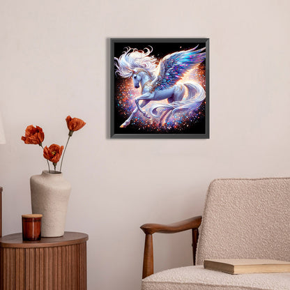 Unicorn - Full AB Round Drill Diamond Painting 30*30CM