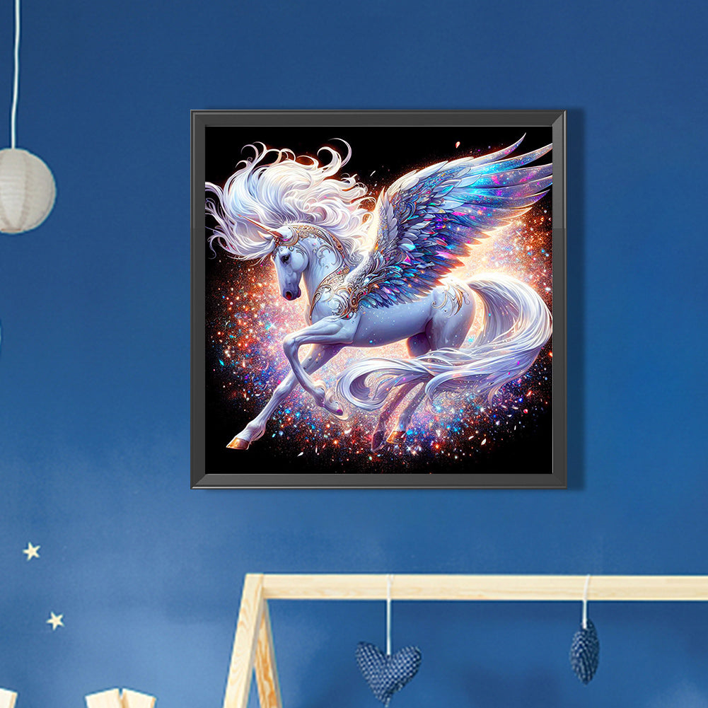 Unicorn - Full AB Round Drill Diamond Painting 30*30CM