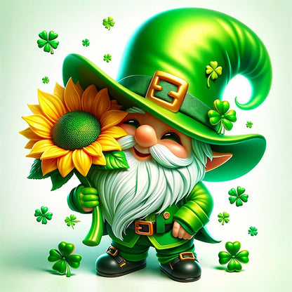 Goblin St. Patrick'S Day - Full Round Drill Diamond Painting 40*40CM