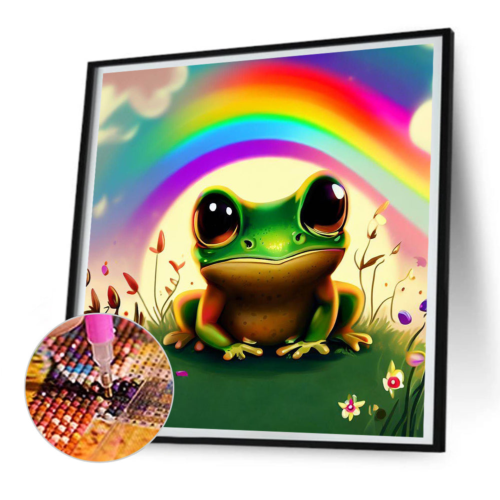 Little Frog - Full Round Drill Diamond Painting 30*30CM