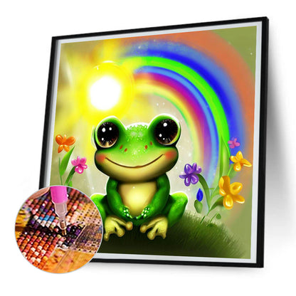 Little Frog - Full Round Drill Diamond Painting 30*30CM