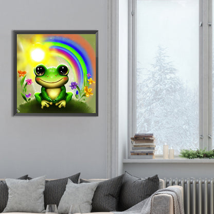 Little Frog - Full Round Drill Diamond Painting 30*30CM