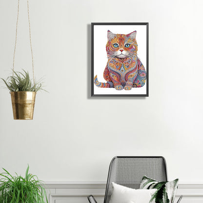 Color Cat - Special Shaped Drill Diamond Painting 30*40CM