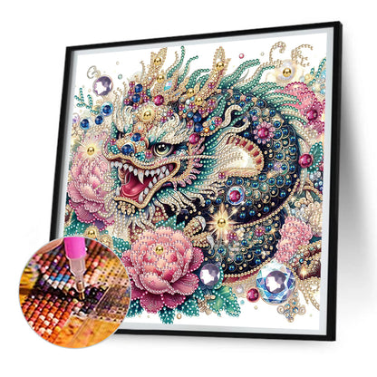 Gorgeous Dragon - Special Shaped Drill Diamond Painting 30*30CM