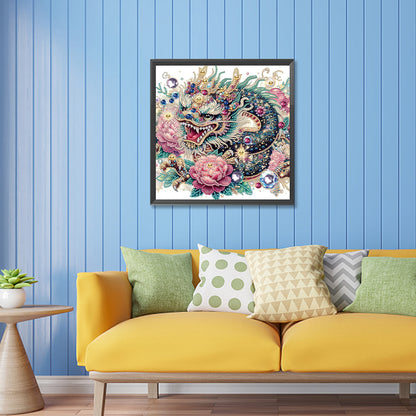 Gorgeous Dragon - Special Shaped Drill Diamond Painting 30*30CM