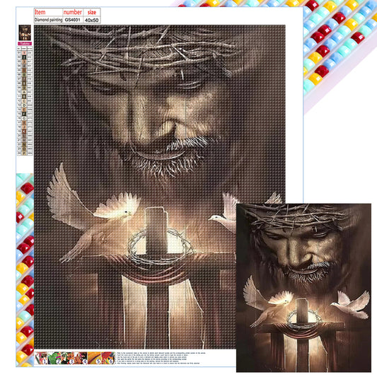 Jesus - Full Square Drill Diamond Painting 40*50CM