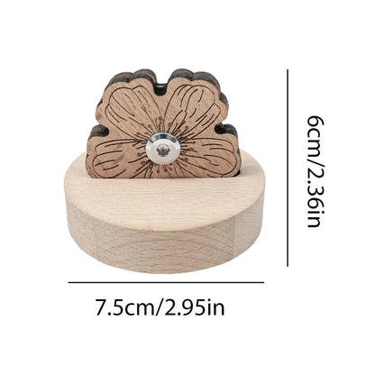 Sewing Thread Cutter Desktop Thread Cutter Sewing Quilting Notion (Peach Flower)