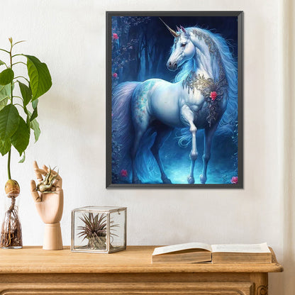 Unicorn - Full Round Drill Diamond Painting 30*40CM