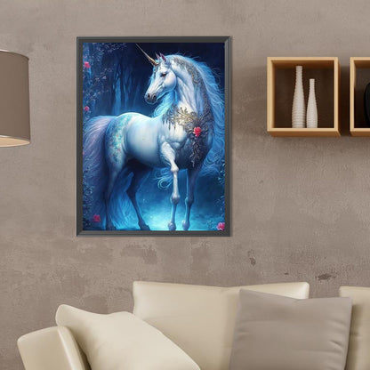 Unicorn - Full Round Drill Diamond Painting 30*40CM