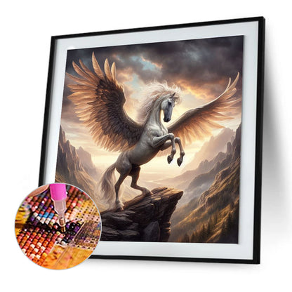 Angel Horse - Full Round Drill Diamond Painting 30*30CM