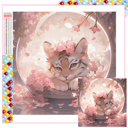 Tiger - Full Square Drill Diamond Painting 40*40CM