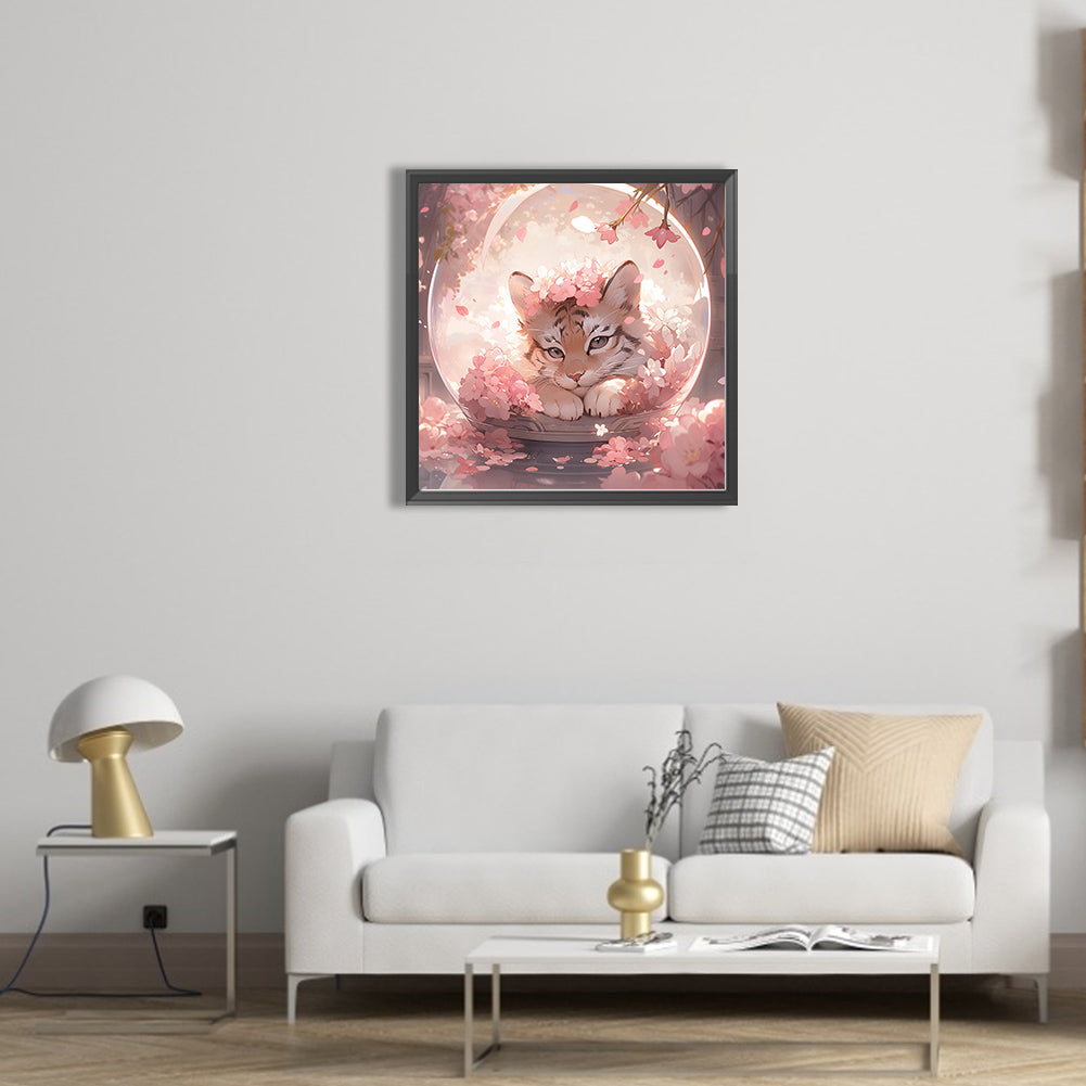 Tiger - Full Square Drill Diamond Painting 40*40CM