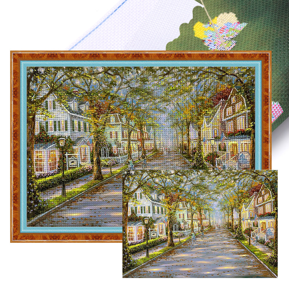 Boulevard - 16CT Stamped Cross Stitch 60*45CM