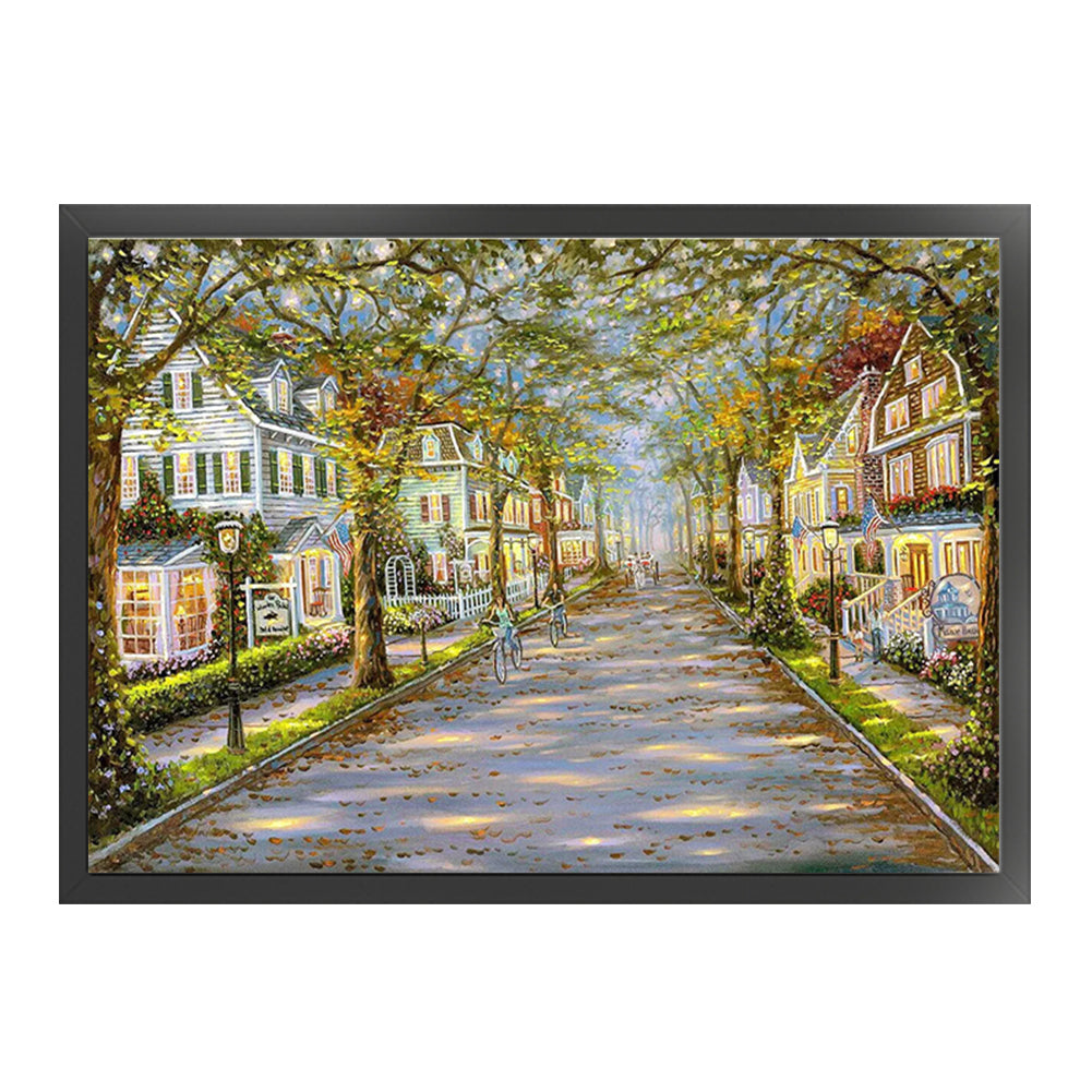 Boulevard - 16CT Stamped Cross Stitch 60*45CM