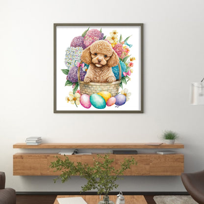 Puppy - 18CT Stamped Cross Stitch 30*30CM