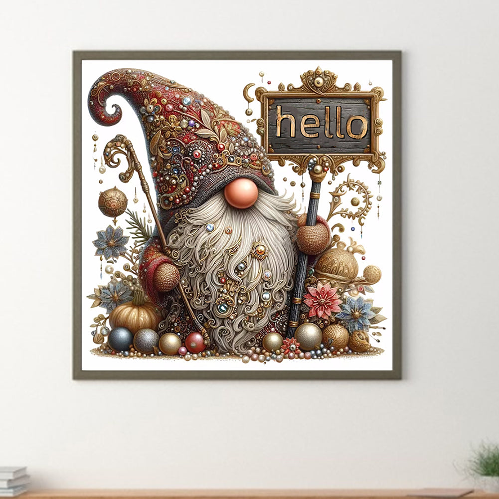 Bejeweled Goblin - Full Round Drill Diamond Painting 30*30CM