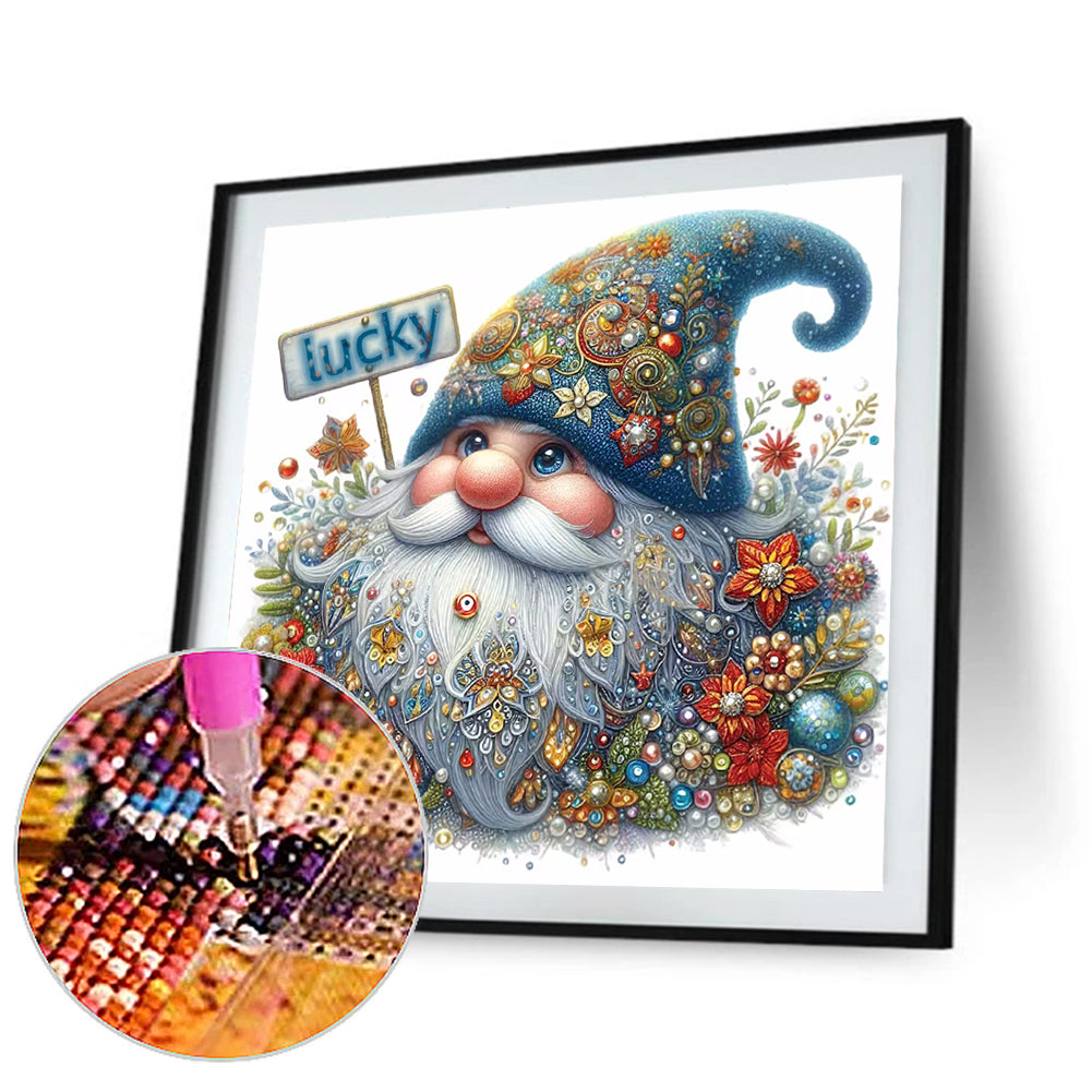 Bejeweled Goblin - Full Round Drill Diamond Painting 30*30CM