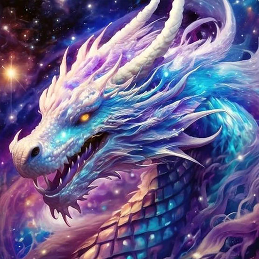 Star Dragon - Full Round Drill Diamond Painting 30*30CM
