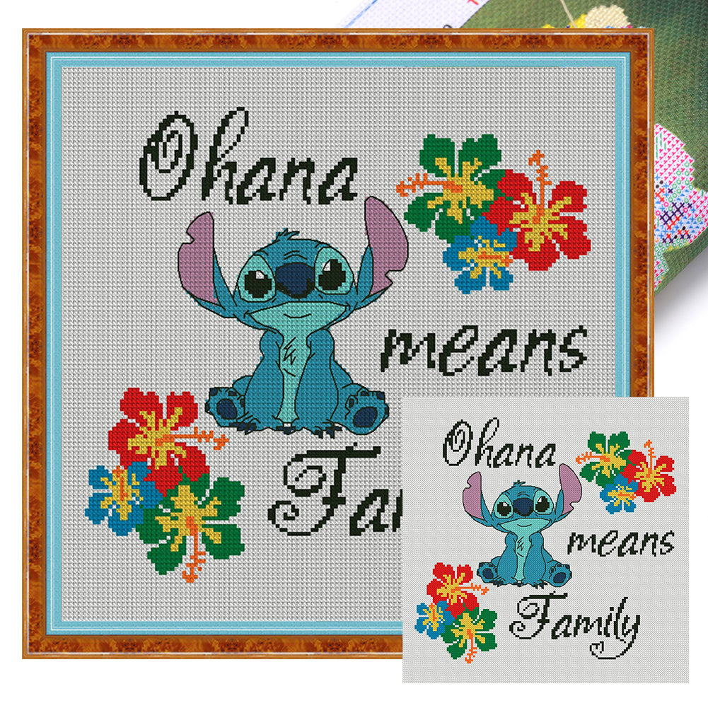 Stitch - 11CT Stamped Cross Stitch 40*40CM