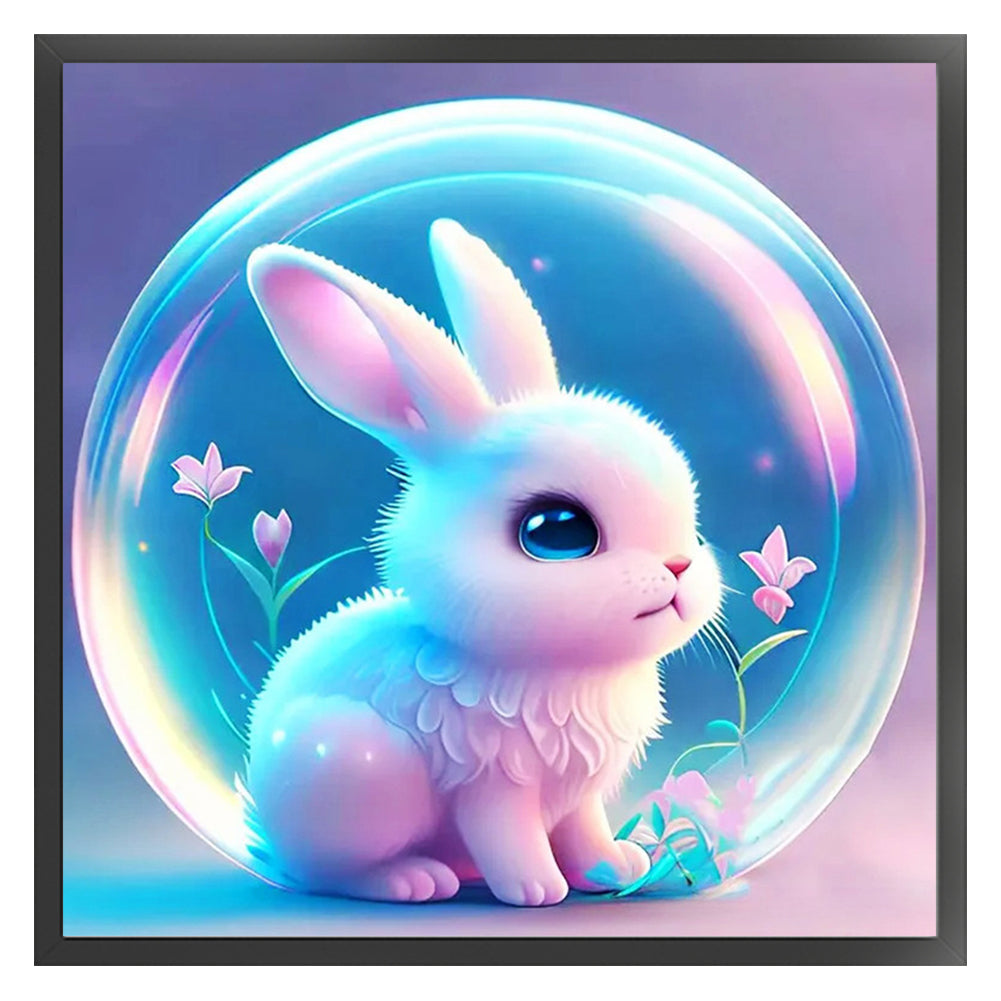 Crystal Ball Zodiac Signs-Rabbit - 11CT Stamped Cross Stitch 40*40CM