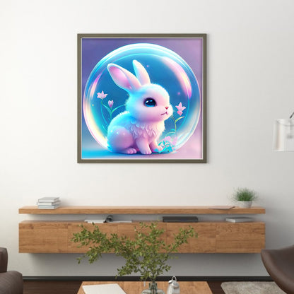 Crystal Ball Zodiac Signs-Rabbit - 11CT Stamped Cross Stitch 40*40CM