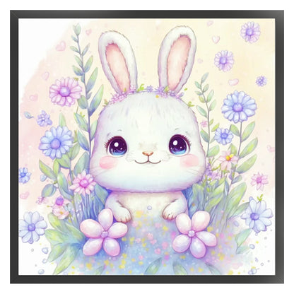 Zodiac Sign-Rabbit - 11CT Stamped Cross Stitch 40*40CM