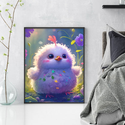Zodiac Sign - Rooster - 11CT Stamped Cross Stitch 40*50CM