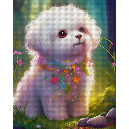 Zodiac Sign-Dog - 11CT Stamped Cross Stitch 40*50CM