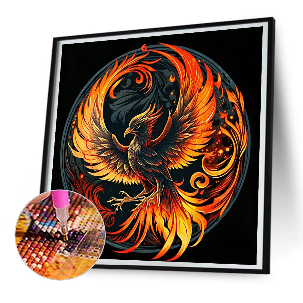 Phoenix - Full Round Drill Diamond Painting 30*30CM