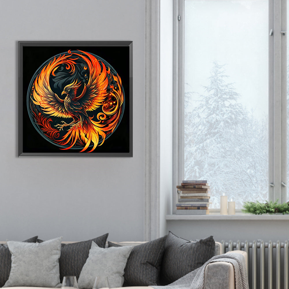 Phoenix - Full Round Drill Diamond Painting 30*30CM