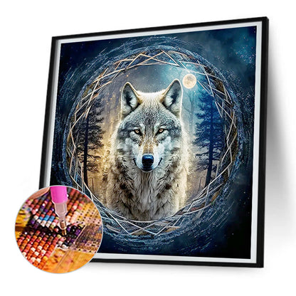 Coyote - Full Round Drill Diamond Painting 30*30CM