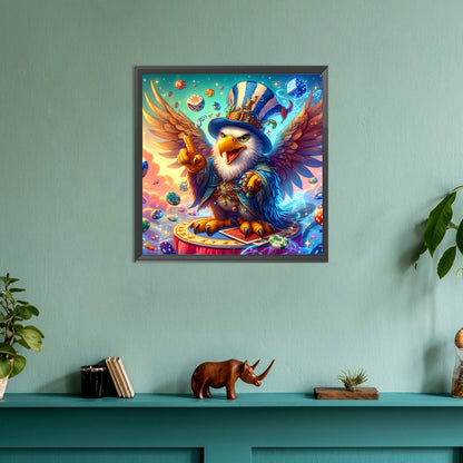 Eagle - Full Round Drill Diamond Painting 30*30CM