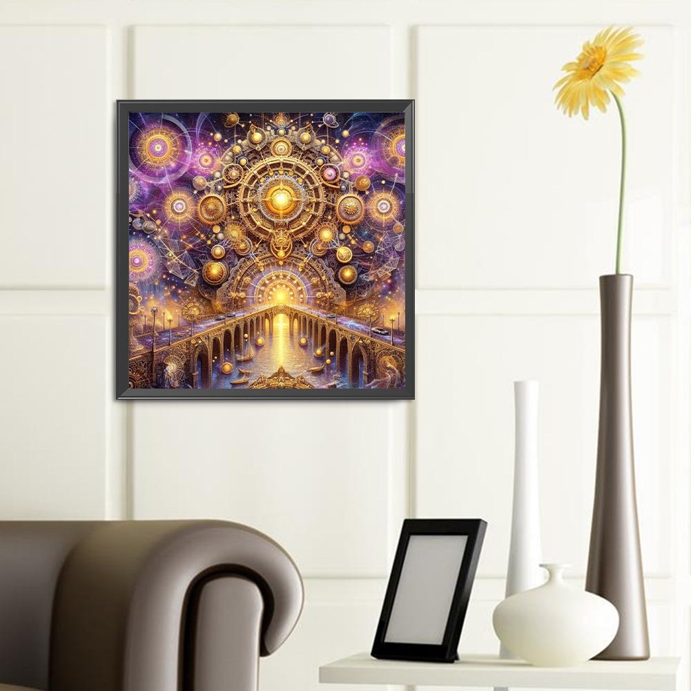 Kaleidoscope Of Time And Space - Full Round Drill Diamond Painting 40*40CM