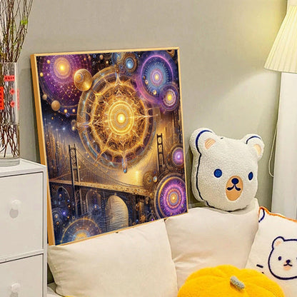 Kaleidoscope World - Full Round Drill Diamond Painting 40*40CM