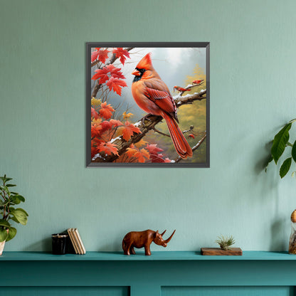 Cardinal - Full Round Drill Diamond Painting 30*30CM