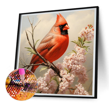 Cardinal - Full Round Drill Diamond Painting 30*30CM